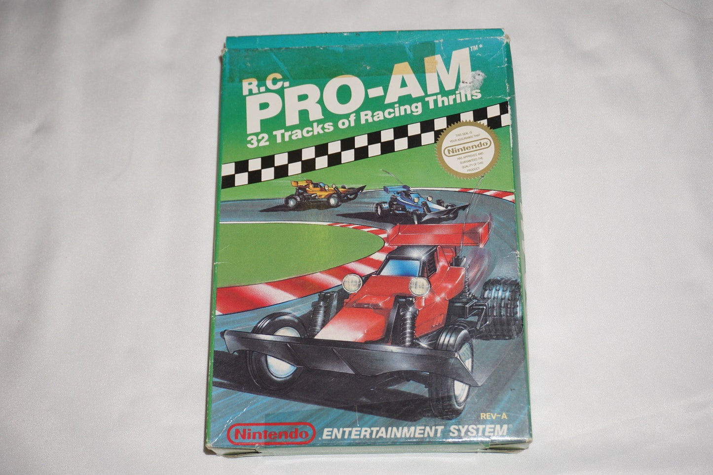 R.C Pro Am 1 RC (Nintendo NES) Complete in Box CIB