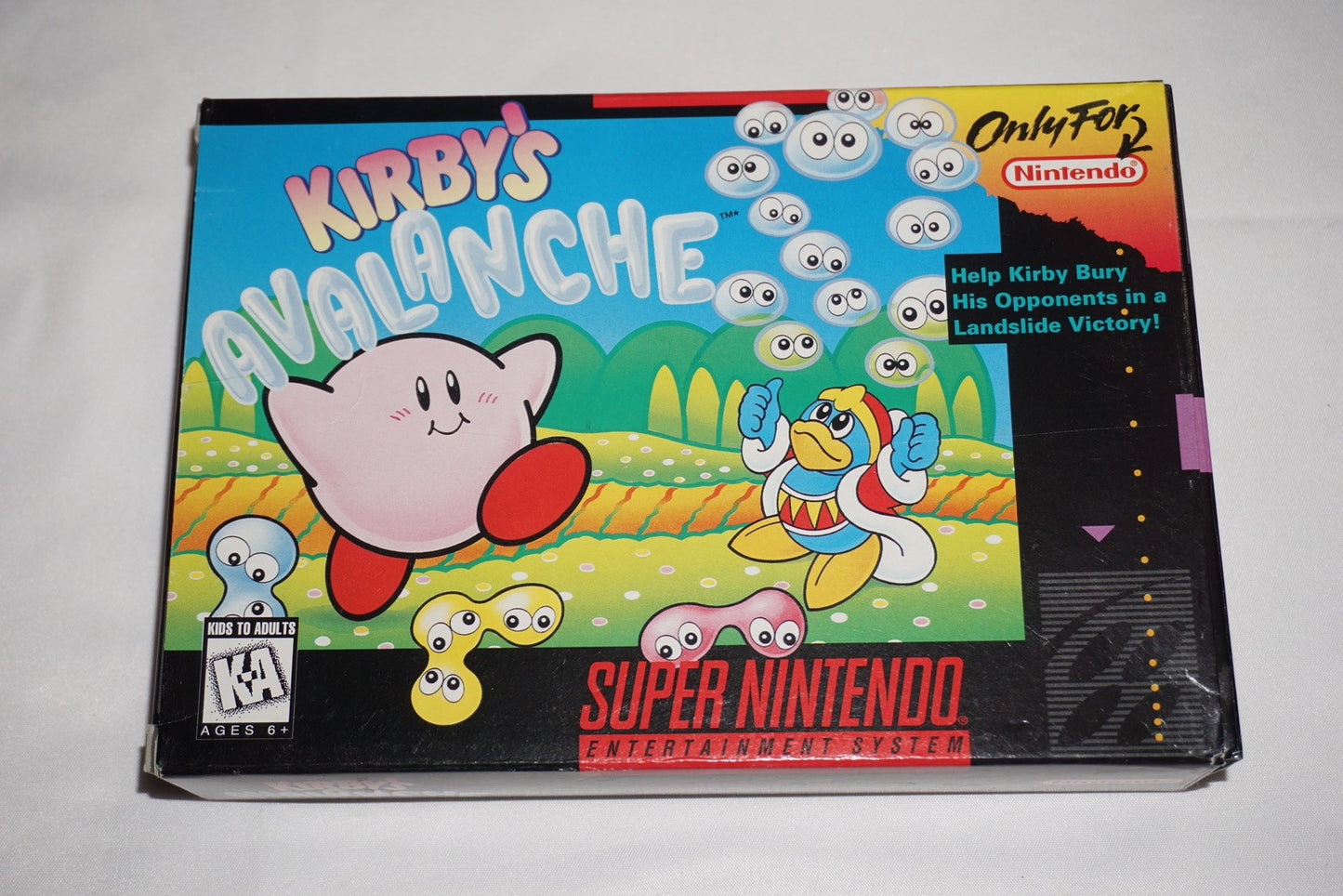 Kirby's Avalanche (Super Nintendo SNES) Complete in Box CIB