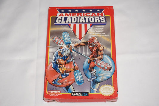 American Gladiators (Nintendo NES) Complete in Box CIB