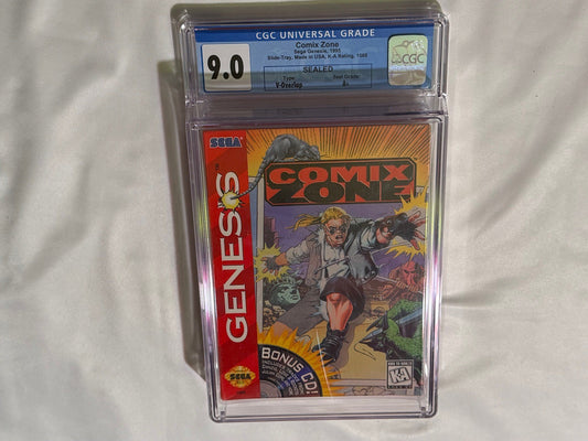Comix Zone (Sega Genesis) NEW Sealed CGC 9.0 A+