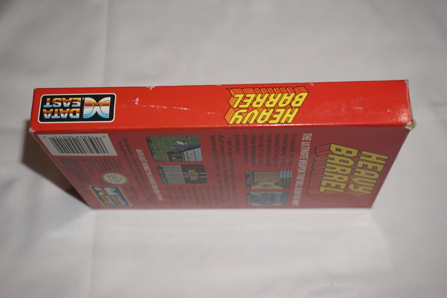 Heavy Barrel (Nintendo NES) Complete in Box w/ Reg Card CIB