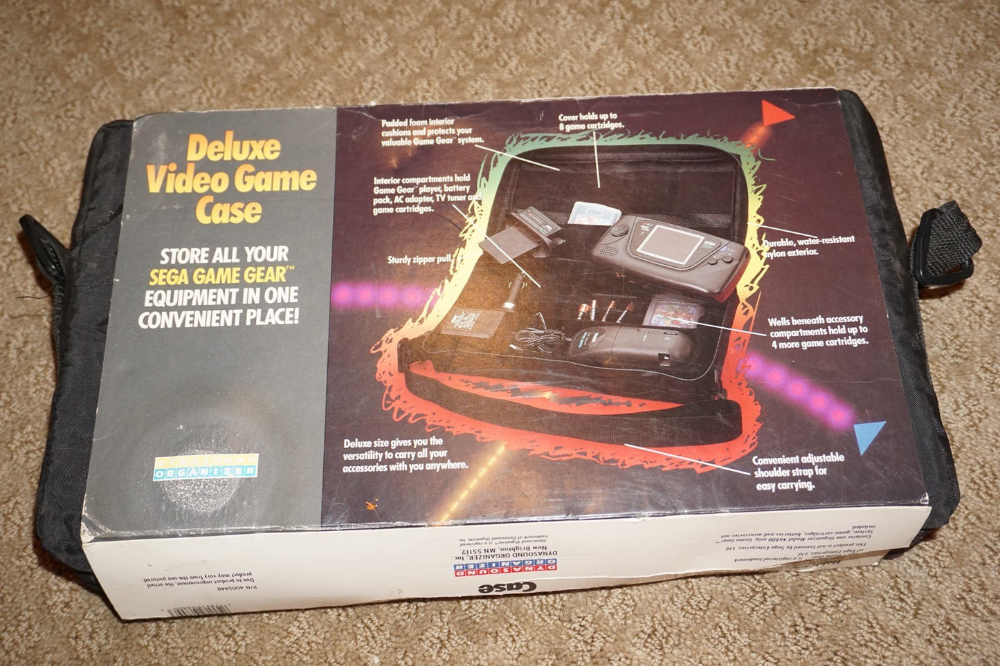 Deluxe Video Game Case (Sega Game Gear) NEW Dynasound