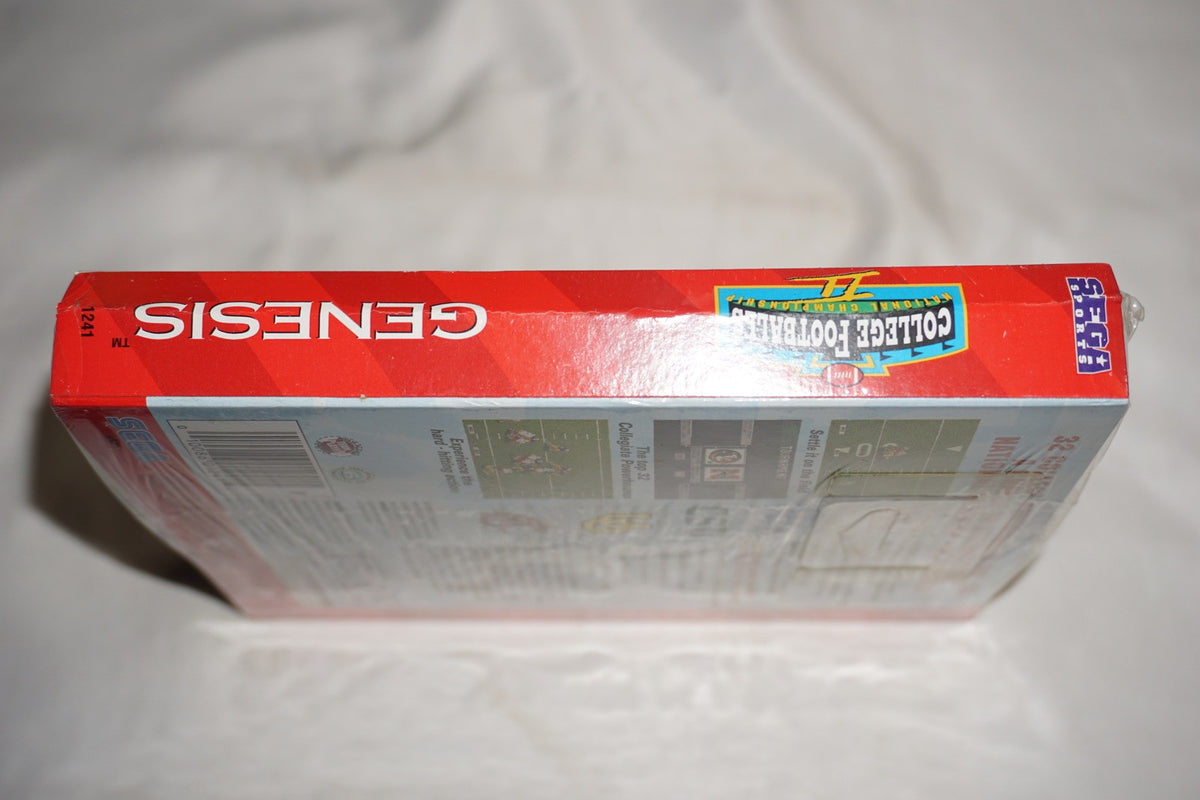 College Football's National Championship II 2 (Sega Genesis) NEW Sealed in Box