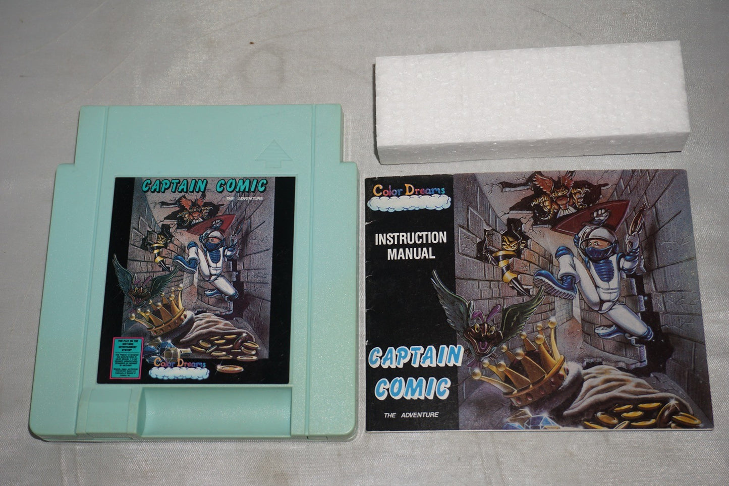 Captain Comic (Nintendo NES) Complete in Box CIB