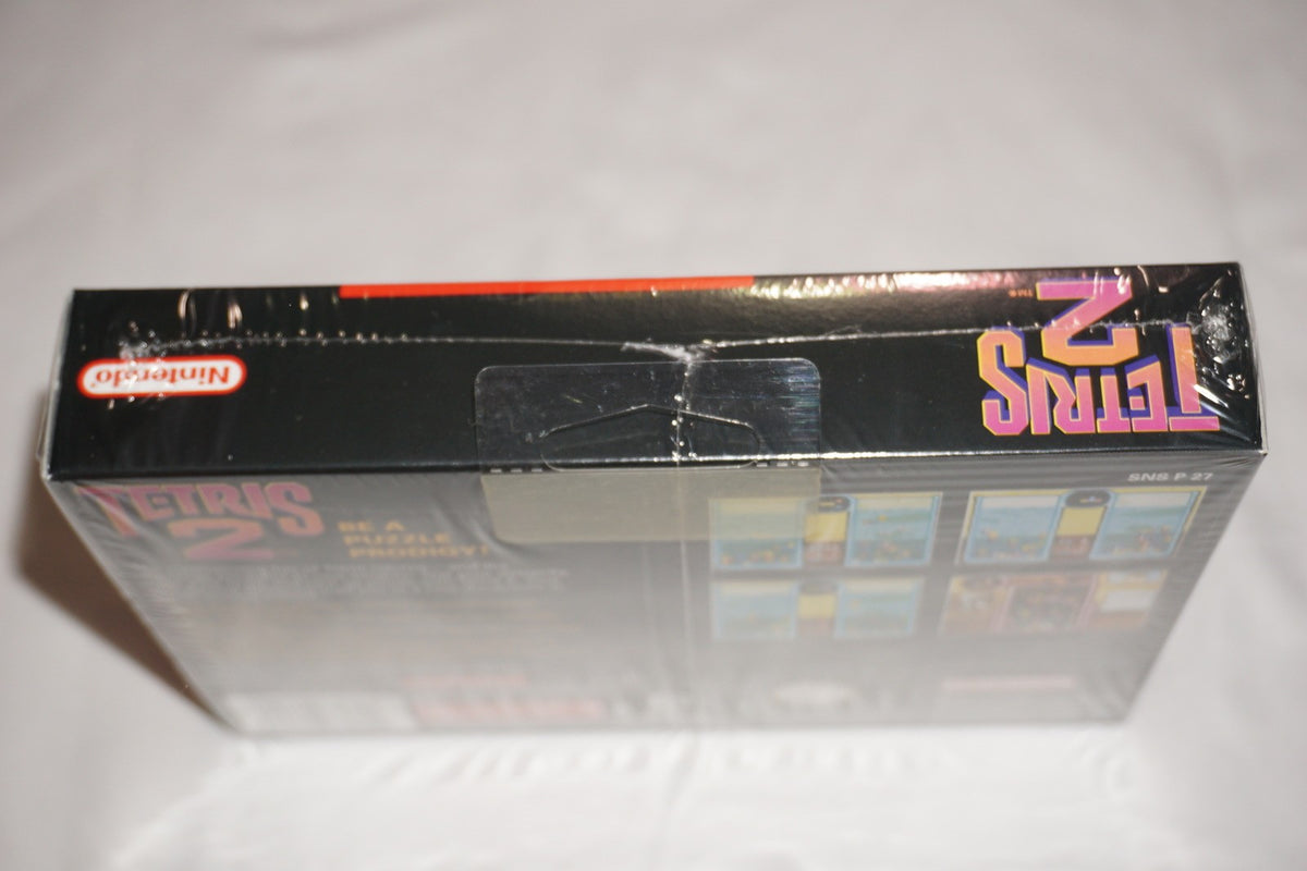 Tetris 2 (Super Nintendo SNES) Complete in Box CIB Near Mint