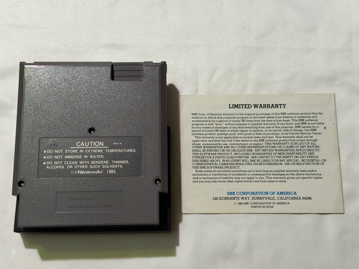 Guerrilla War (Nintendo NES) Complete in Box CIB