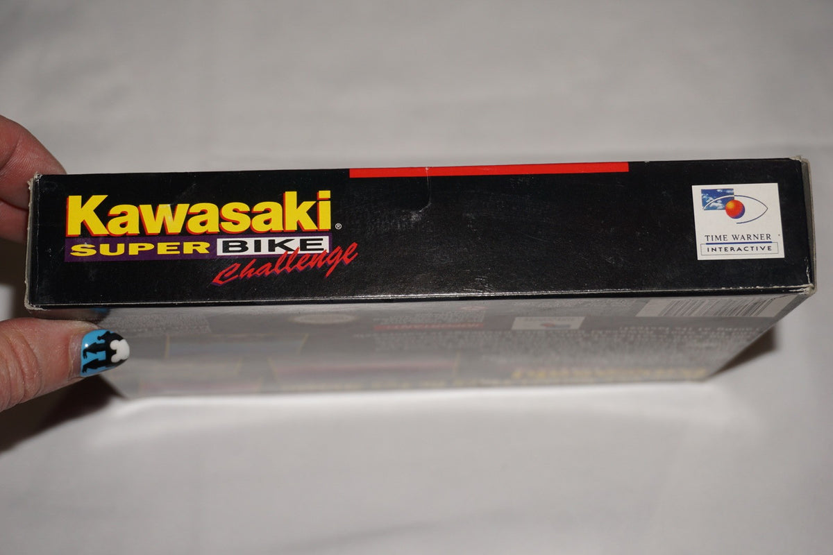 Kawasaki Superbike Challenge (Super Nintendo SNES) Complete in Box CIB
