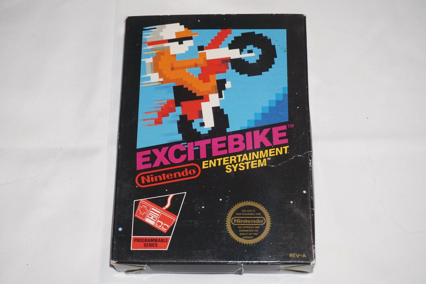 Excitebike Round Rev A (Nintendo NES) Complete in Box CIB