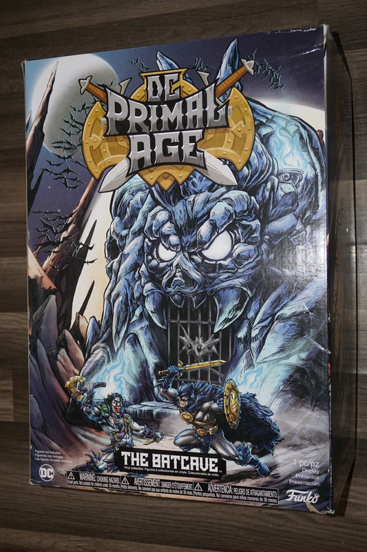 Funko DC Primal Age Batcave Play Set Collectible Figure NEW
