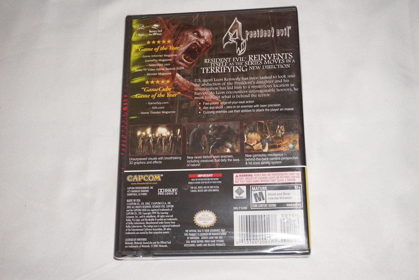 Resident Evil 4 PC (Nintendo Gamecube) NEW Sealed