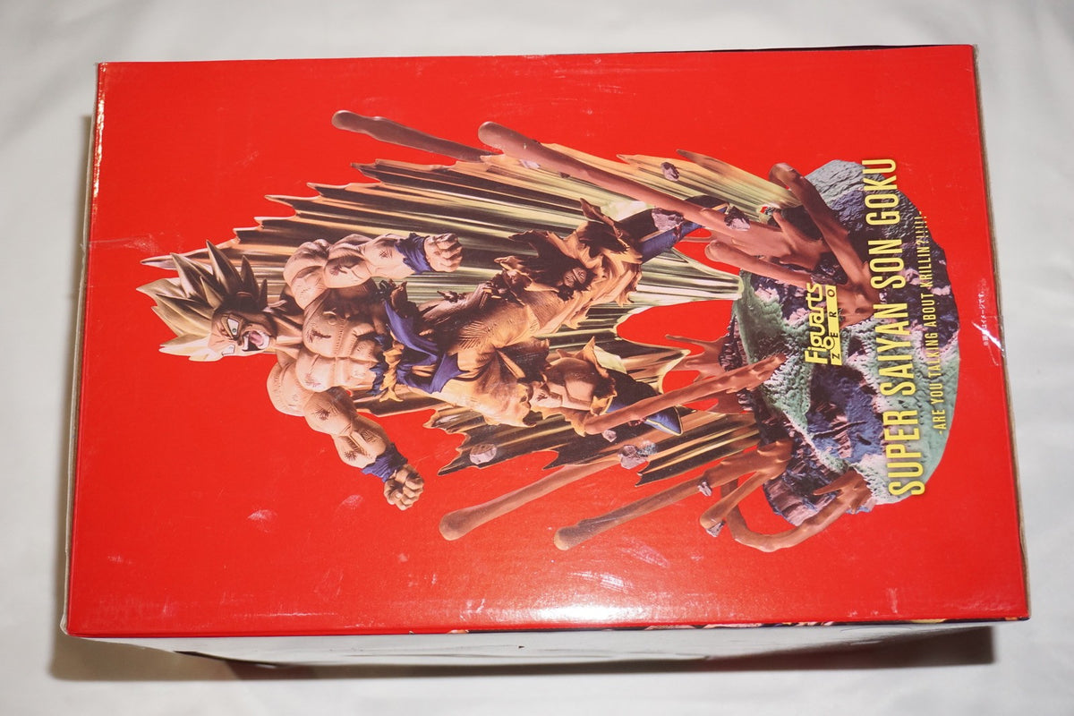 Dragonball Z Super Saiyan Son Goku Figure with Box Figuarts Zero Are You Talking