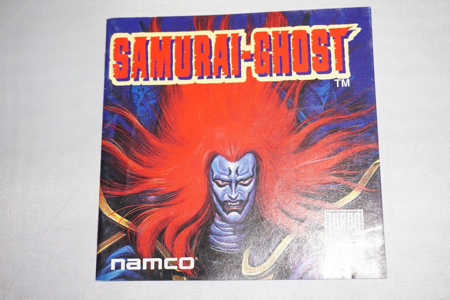 Samurai Ghost (Turbo Grafx 16 Turbografx tg16) Manual ONLY NO GAME