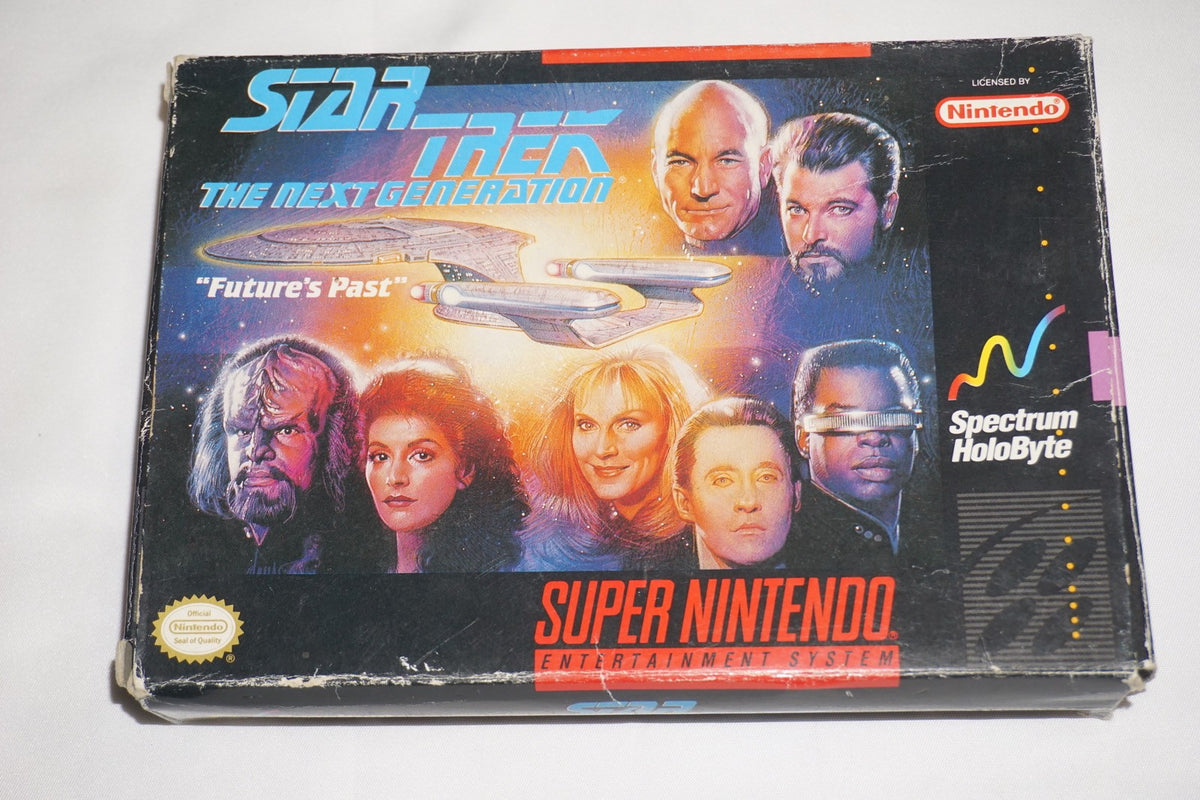 Star Trek: The Next Generation (Super Nintendo SNES) Complete in Box CIB