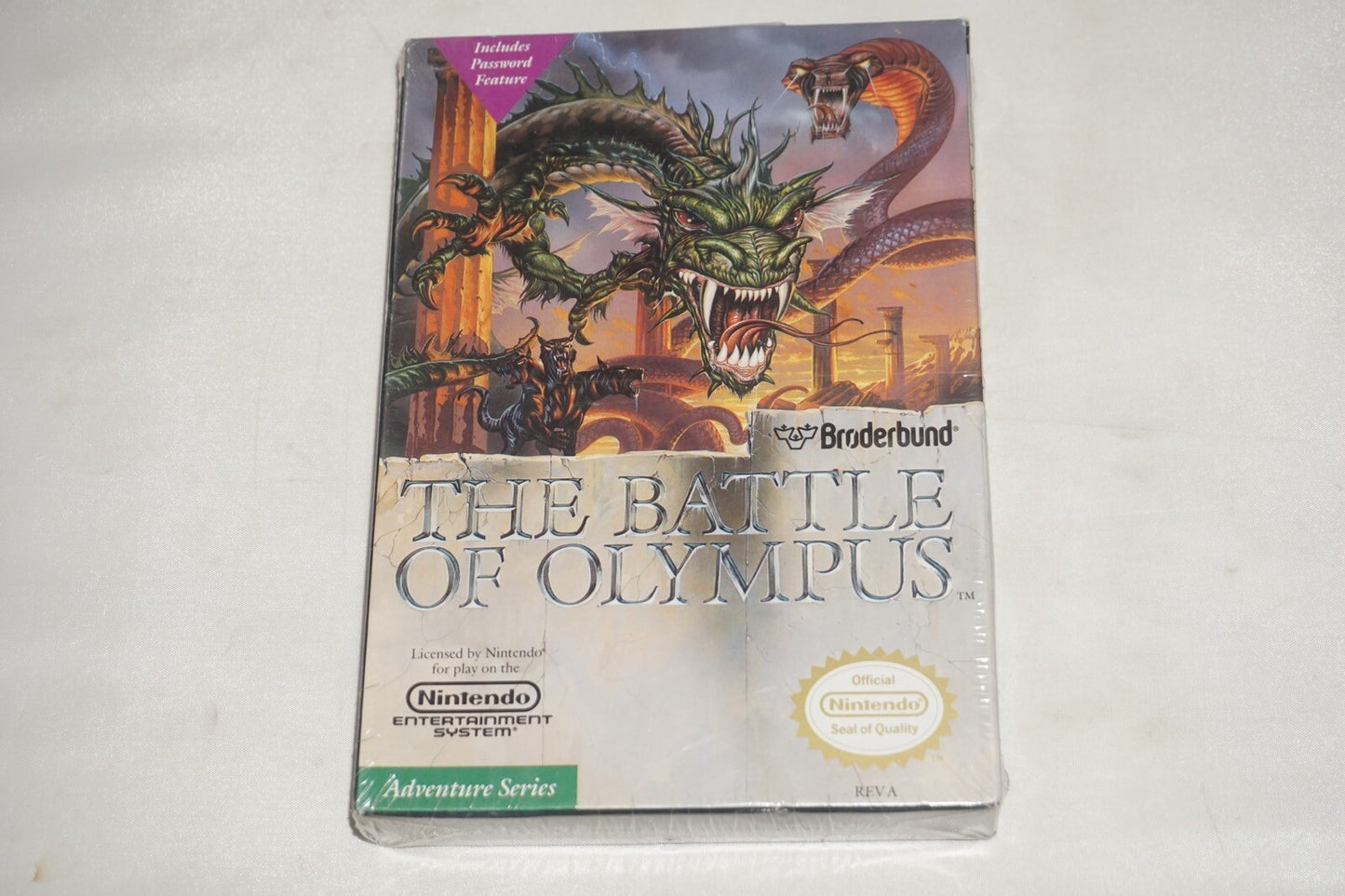 Battle Of Olympus (Nintendo NES) NEW Factory Sealed