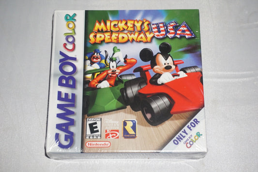 Mickey's Speedway Usa (Nintendo Gameboy Color Game Boy) NEW Factory Sealed