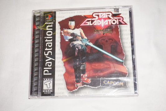 Star Gladiator (Sony Playstation 1 ps1) NEW Sealed Fighter's Edge Variant