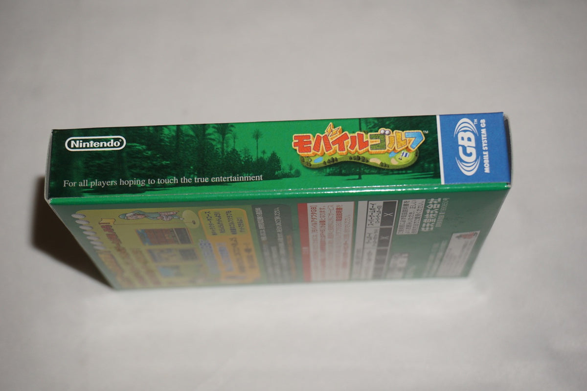 Mobile Golf (Game Boy Color GameBoy) Complete in Box w/ Adapter CIB Japan Import
