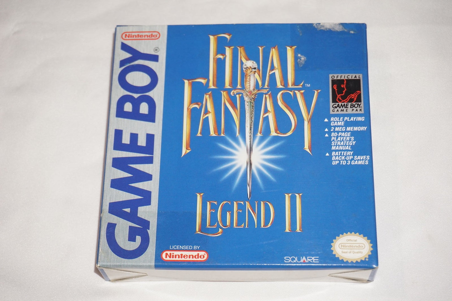 Final Fantasy Legend II 2 (Nintendo Game Boy Gameboy) Complete w/ Chart CIB