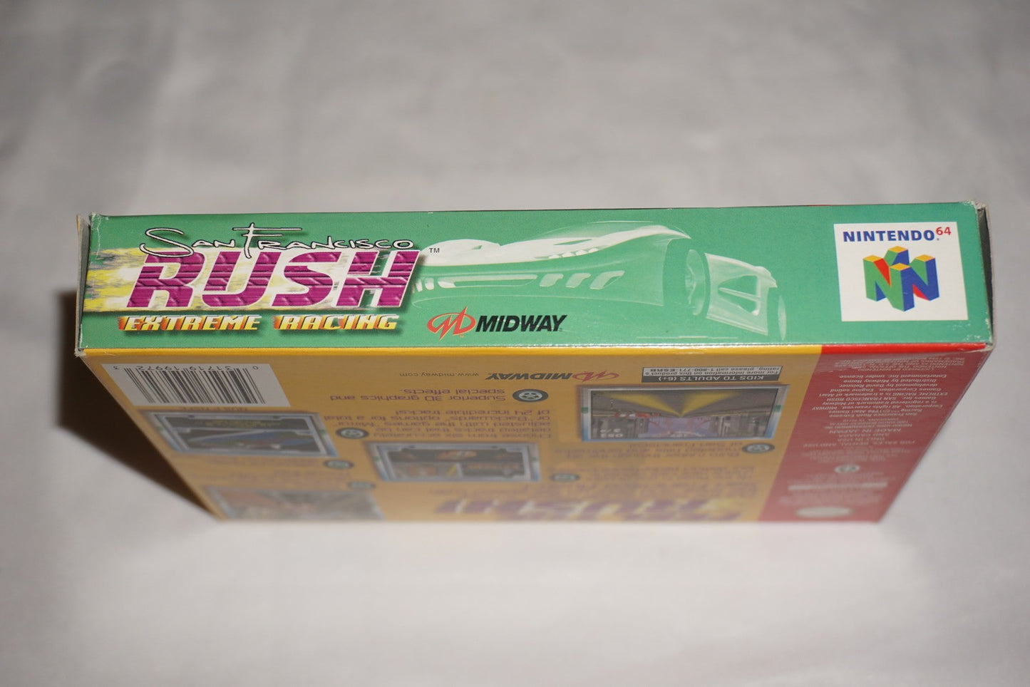 San Francisco Rush Extreme Racing (Nintendo 64 N64) Complete in Box CIB