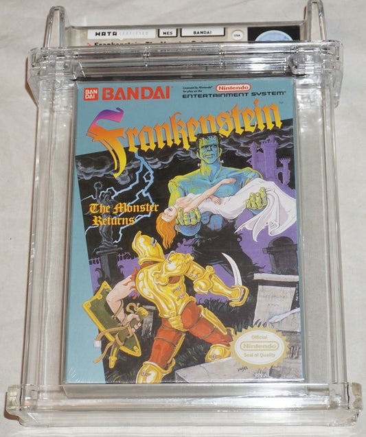 Frankenstein Monster Returns (Nintendo NES) WATA 9.6 A NEW Factory Sealed