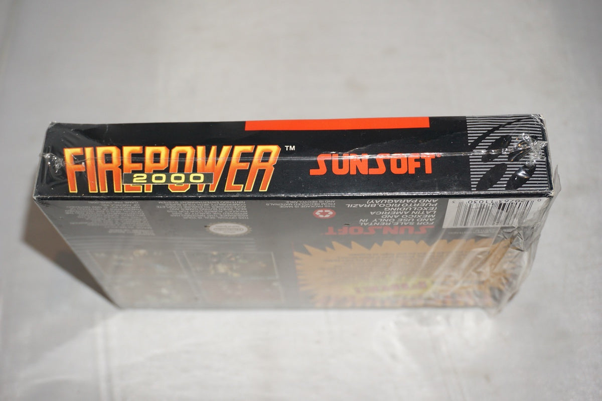 Firepower 2000 (Super Nintendo SNES) Complete in Box CIB