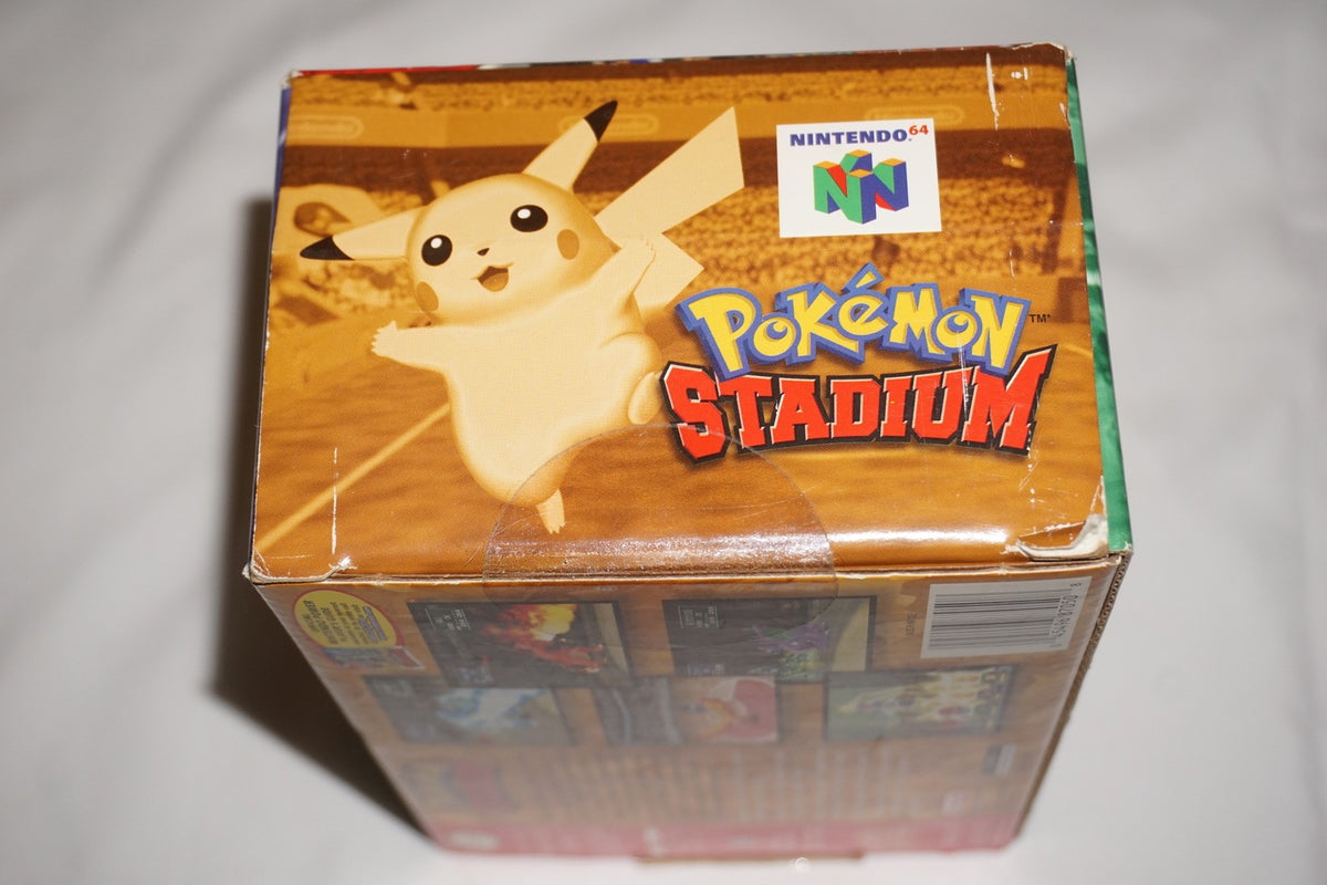 Pokemon Stadium 1 (Nintendo 64 N64) Complete in Box CIB Blockbuster