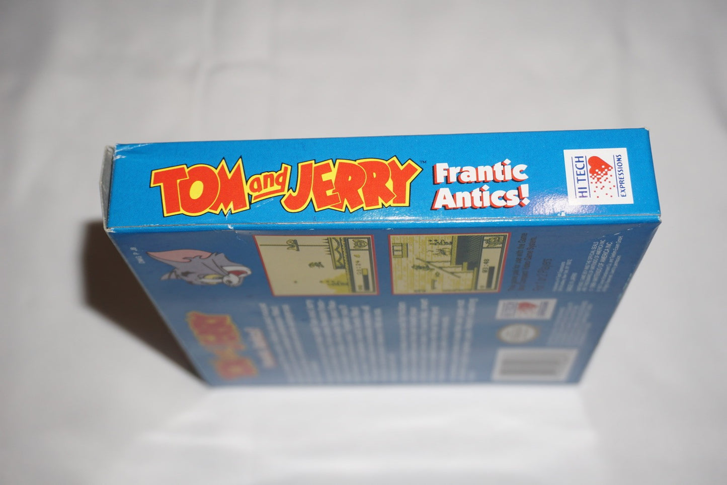 Tom & Jerry Frantic Antics (Nintendo Game Boy Gameboy) Complete w/ Poster CIB