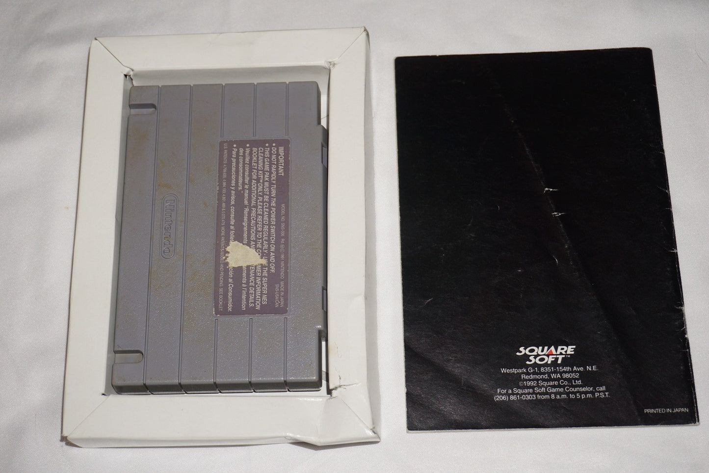 Final Fantasy Mystic Quest (Super Nintendo SNES) Complete in Box CIB