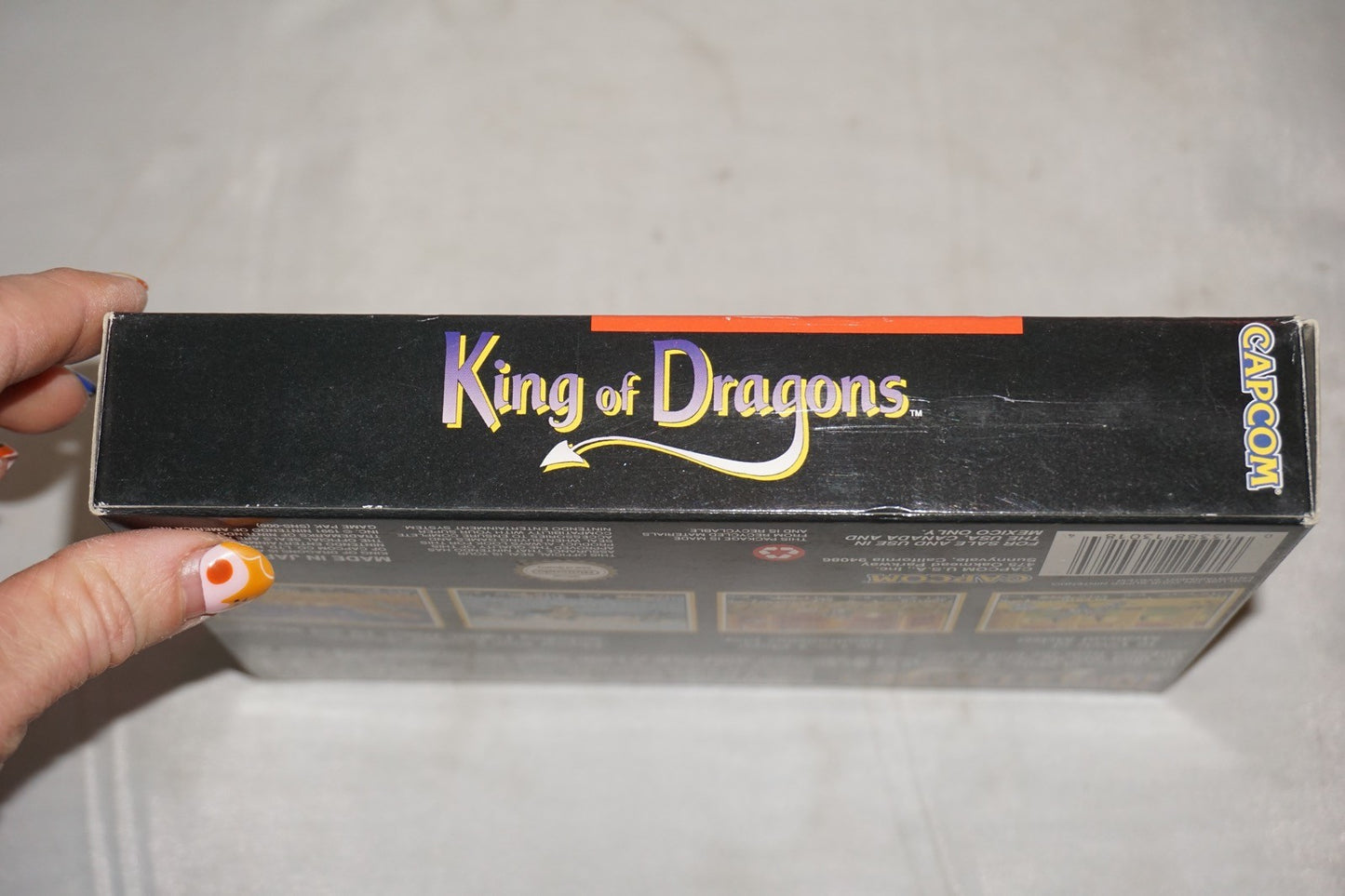 King Of Dragons (Super Nintendo SNES) Complete in Box w/ Reg Card CIB Near Mint