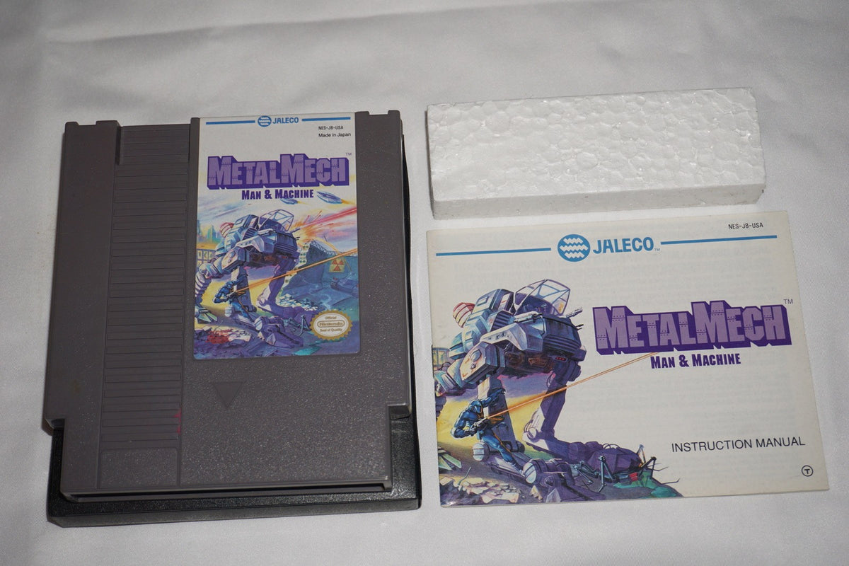Metal Mech (Nintendo NES) Complete in Box CIB