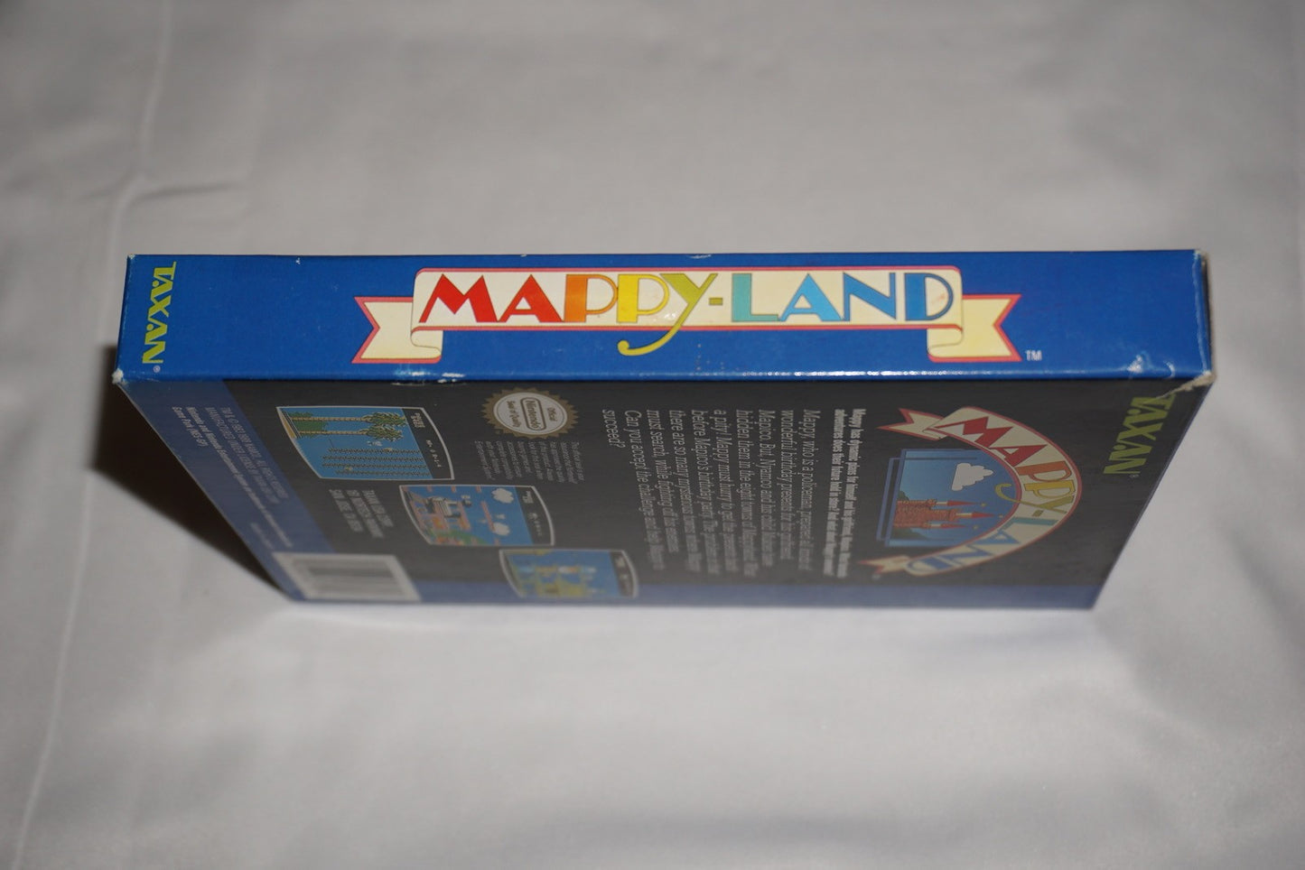 Mappy Land (Nintendo NES) Complete in Box CIB
