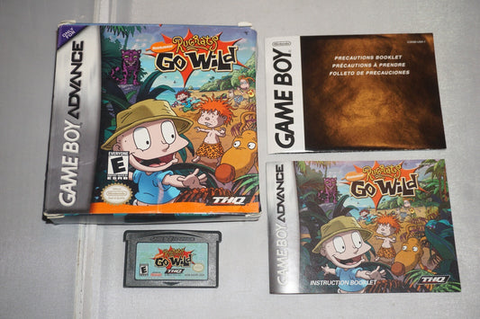 Rugrats Go Wild (Nintendo Gameboy Advance Game Boy GBA) Complete CIB