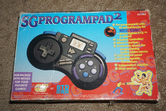 Sg Programpad 2 Controller (Sega Genesis) with Box