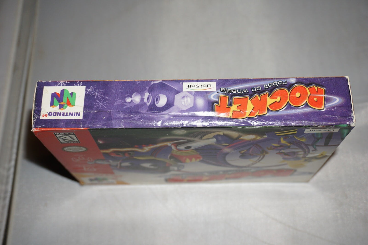 Rocket: Robot on Wheels (Nintendo 64 N64) Complete in Box w/ Reg Card CIB
