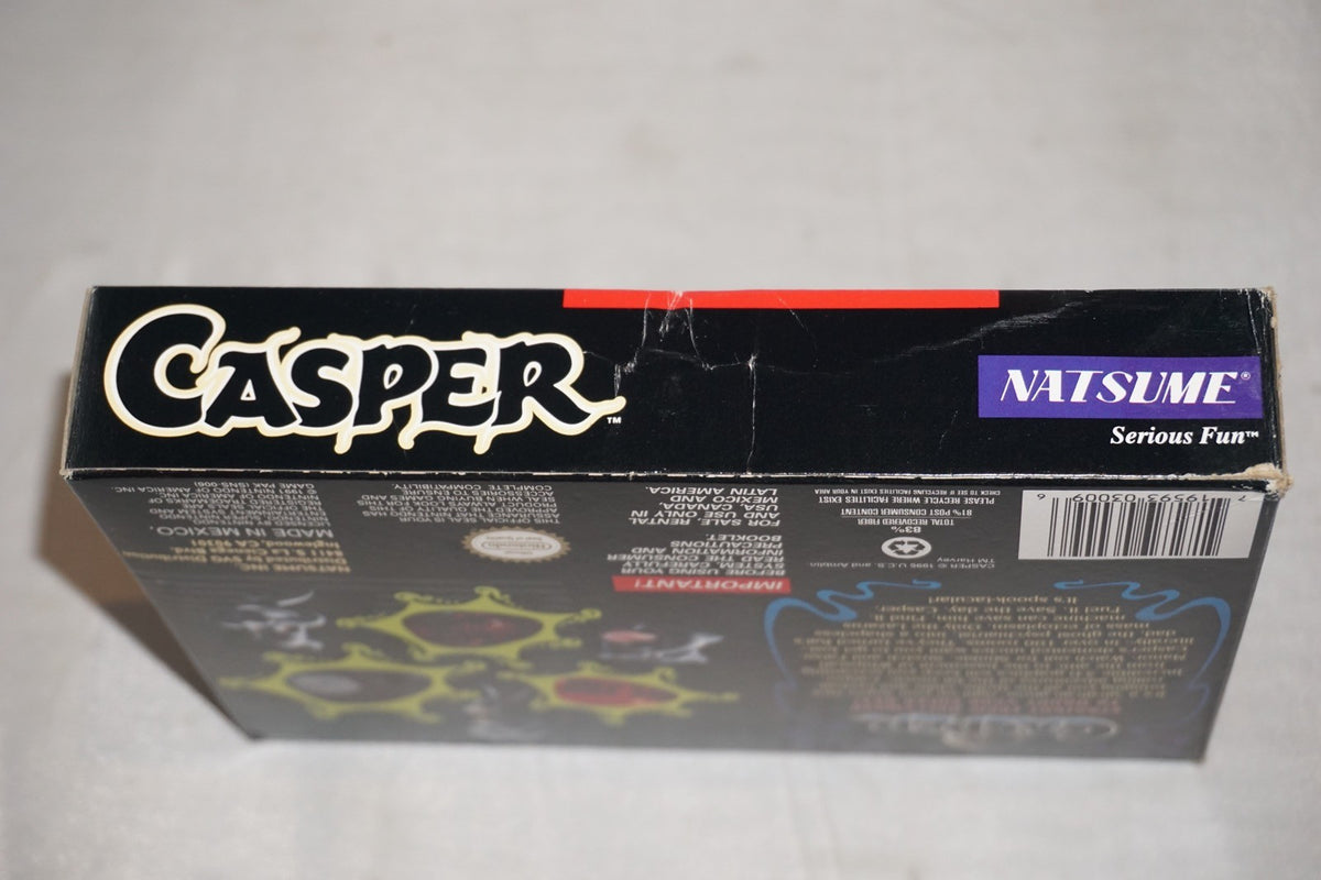 Casper (Super Nintendo SNES) Complete in Box CIB