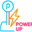Power Up Video Games logo
